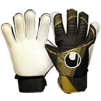 【送料無料】 ウールシュポルト uhlsport エリート スターターソフト 1011312-02 サッカー キーパーグローブ GKグローブ ゴールキーパー ブラック×ゴールド | フタバスポーツフットボール店