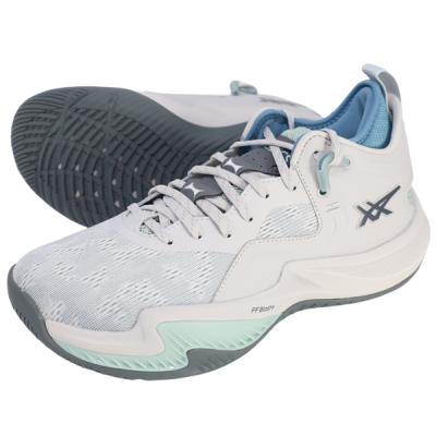 ASICS バッシュ、バスケットボールシューズ（色：グレー系