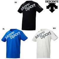  デサント メンズ 半袖Ｔシャツ ムーブスポーツ MOVE SPORTS デオダッシュ綿Ｔシャツ ジョギング ウォーキング DMMNJA53