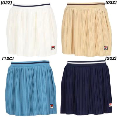 FILA プリーツスカート Lサイズ クリーム色 楽天市場】スコート プリーツ（ブランドフィラ）（テニス