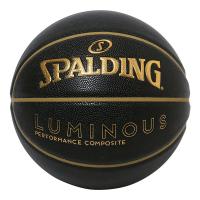 スポルディング SPALDING バスケットボール ルミナス コンポジット ブラックxゴールド 5号球 77-860J | フタバスポーツサッカー館ヤフー店