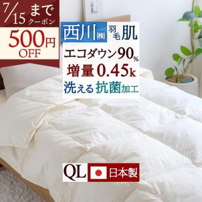西川 羽毛布団（掛け布団タイプ：肌掛け）の商品一覧 通販 - Yahoo