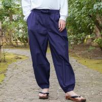 訳あり 作務衣のズボンだけ メンズ パンツのみ さむえ 下だけ 男性 モンペ 春 夏 秋