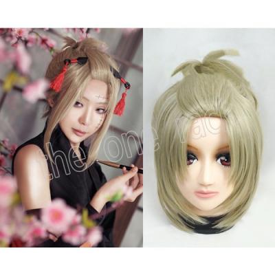 銀魂 月詠コスプレウィッグ込 銀魂月詠コスプレウィッグ