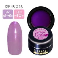 PREGEL プリジェル カラーEx ジェルネイル カラージェル 3g 806 グレープドロップ 【定形外郵便】 | グルービーネイルYahoo!店