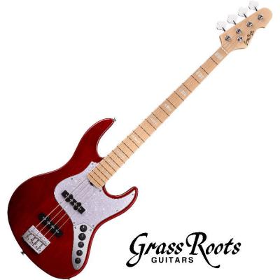 GrassRoots エレキベース レッド★動作確認済★メンテ済★配送無料 grassroots ベース（色：レッド系）の商品一覧 通販 - Yahoo!ショッピング