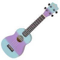 限定カラー Maika'i ソプラノウクレレ MKU-1 LBPP ライトブルー/パープル ケース付 初心者向け | G-Store Yahoo!ショッピング店