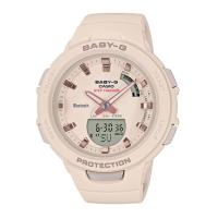 BABY-G ベビーG ベビージー G-SQUAD ジースクワッド カシオ CASIO アナデジ 腕時計 モバイルリンク ピンク BSA-B100-4A1JF 国内正規モデル | G専門店G-SUPPLY