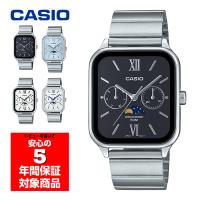 CASIO MTP-M305D 腕時計 メンズ アナログ ムーンフェイズ スクエア 四角 チプカシ チープカシオ 逆輸入海外モデル | G専門店G-SUPPLY