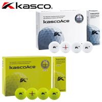 【3ダースで送料無料】 キャスコ kascoAce キャスコエース ゴルフボール 1ダース 12P | ジーゾーン ゴルフ Yahoo!店