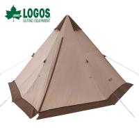 LOGOS ロゴス   Tradcanvas VポールTepee400-BA テント  71805573 | ジーゾーン ゴルフ Yahoo!店
