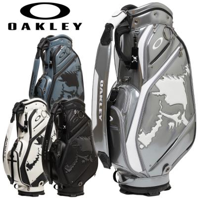 Oakley ゴルフキャディバッグ 黒 OAKLEY キャディバッグ（色：ブラック系）｜ゴルフ用バッグ