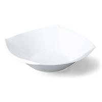 NARUMI(ナルミ) ボウル 皿 フォルテ ホワイト 28cm スクエア 電子レンジ温め対応 50460-3454 | 雑貨屋ゼネラルストア