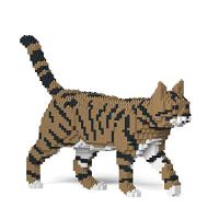 JEKCA ジェッカブロック トラネコ トラ猫 ベージュ 03S-M04 立体パズル 組立パズル | 雑貨屋ゼネラルストア