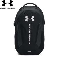 ◆◆◎ ＜アンダーアーマー＞ UNDER ARMOUR UAハッスル6.0 バックパック(トレーニング/UNISEX) 1384672 (Black/Black/White(002)) | ガイナバザール