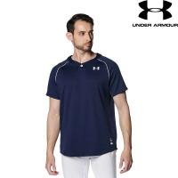 ◆◆送料無料 メール便発送 ＜アンダーアーマー＞ UNDER ARMOUR UAベースボール Tシャツ(ベースボール/MEN) 1384738 (MidnightNavy/White(410)) | ガイナバザール