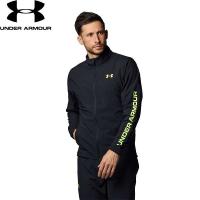 ◆◆ ＜アンダーアーマー＞ UNDER ARMOUR UAフレッシュウーブン フルジップ ジャケット(トレーニング/MEN) 1384815 (BLK/HSY(002)) | ガイナバザール