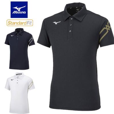 MIZUNO メンズポロシャツ（色：ネイビー系）｜トップス｜ファッション