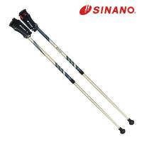 即納可★【SINANO】シナノ レビータ Laくっしょん ベージュ 85-115cm ウォーキング ポール 652075 | ガイナバザール
