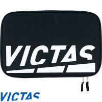 ◆◆定形外発送 ＜ヴィクタス＞ VICTAS プレイ ロゴ ラケット ケース 672101 (1900)ホワイト 卓球 | ガイナバザール