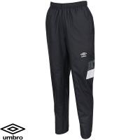 ◆◆○ ＜アンブロ＞ UMBRO THE THIRD ラインドクロスパンツ UUJWJG31-BLK | ガイナバザール