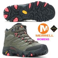 即納可★ 【MERRELL】メレル モアブ3 シンセティック ミッド ゴアテックス GORE-TEX  レディース アウトドア トレッキングシューズ W500182 | ガイナバザール