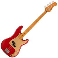 Squier by Fender 40th Anniversary Precision Bass, Vintage Edition, Maple Fingerboard, Gold Anodized Pickguard, Satin Dakota Red〈スクワイヤー〉 | 楽器de元気