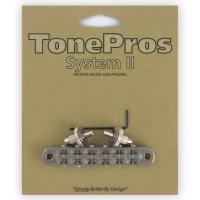 TonePros T3BP-N ニッケル Standard Tuneomatic ギター用ブリッジ〈トーンプロズ〉 | 楽器de元気