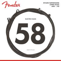Fender 9120 Bass Strings Nylon Tapewound 058-110 ナイロンテープワウンド エレキベース弦【フェンダー】 | 楽器de元気