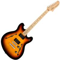 Squier by Fender Affinity Series Starcaster, Maple Fingerboard, 3-Color Sunburst【スクワイア フェンダー】 | 楽器de元気