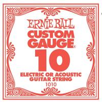 ERNIE BALL [アーニーボール] 　エレキギター・アコースティックギター兼用バラ弦 .010インチ Slinky Singles #1010 | 楽器の森