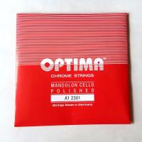 [OPTIMA]オプティマ　マンドロンチェロ弦  レッド　Ａ１弦　バラ弦　2本入り | 楽器の森