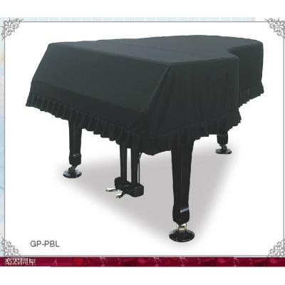 グランドピアノカバー　美品 楽天市場】グランドピアノカバー GP-679SI 音符柄ストライプ