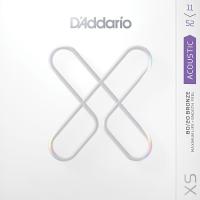 【ゆうパケット】D'Addario ダダリオ アコースティックギター弦 XS コーティング弦 80/20ブロンズ Custom Light .011-.052 XSABR1152 | 楽器ランド サンクス