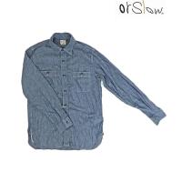 orSlow オアスロウ 01-8070-84 Work Shirts Chambray　シャンブレーワークシャツ　Blue | gakuオンラインショップ