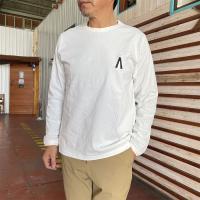Jackman ジャックマン BB Symbol LS T Shirts  BBシンボルロングスリーブT JM5419 日本製 Black  White | gakuオンラインショップ