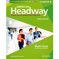 【取寄品】【取寄時、納期1〜3週間】American Headway 3rd Edition Starter MultiPack B with Online Skills and iChecker【分冊版】【ネコポスは送料無料】 | エイブルマートヤフー店
