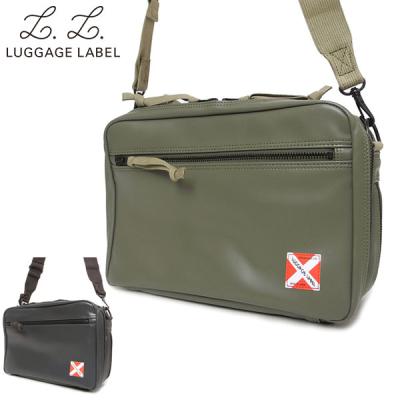 LUGGAGE LABEL メンズショルダーバッグ(色:カーキ系)の商品 LUGGAGE LABEL メンズショルダーバッグ(色:カーキ系)の商品