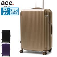 最大36%★6/6限定 5年保証 エーストーキョー スーツケース ace.TOKYO 83L 97L 7〜14泊 XLサイズ 大容量 大型 拡張 キャリーケース 双輪 ペンテックス 05174 | ギャレリア Bag&Luggage