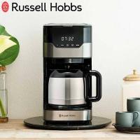 もれなく珈琲粉プレゼント 正規品1年保証 ラッセルホブス コーヒーメーカー Russell Hobbs グランドリップ8カップ ステンレス 保温 タッチパネル 7653JP 2021SS | ギャレリア Bag&Luggage