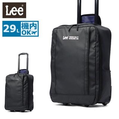 公式販売店】新品 LeeDee 2WAY キャリーバッグ ブラック リュック