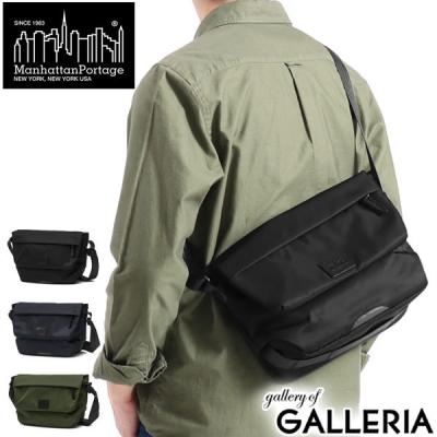 Manhattan Portage メンズショルダーバッグ（色：カーキ系）｜バッグ 