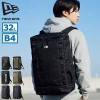 3/25限定 正規取扱店 NEW ERA リュック メンズ レディース 通学 大容量 ボックス型 ニューエラ PC 32L A4 B4 軽量 Box Pack ボックスパック