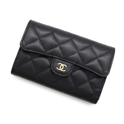CHANEL 財布 三つ折り マトラッセキャビアスキンの商品一覧 通販 CHANEL 財布 三つ折り マトラッセキャビアスキンの商品一覧 通販