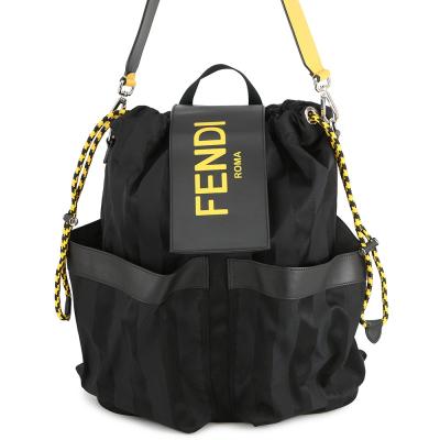 FENDI ナイロン デイパック FENDI フェンディ フェイス リュック・デイパック ナイロン素材/レザー