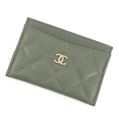 ☆☆CHANEL シャネル マトラッセ クラシック カードケース AP2570 ライトイエロー キャビアスキン ケース 布袋有 CHANEL - CHANEL シャネル マトラッセ クラシック カードケース AP2570