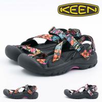 レディース キーン KEEN サンダル スポーツサンダル スポサン ゼラポート 2 ZERRAPORT II 花柄 ブラック 黒 | FOOT PLACE Yahoo!ショッピング店