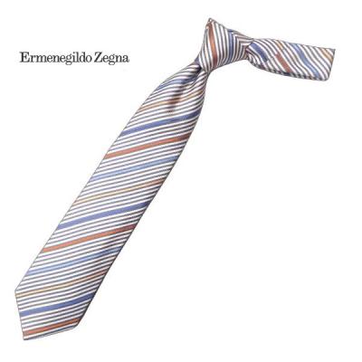 ꧁美品꧂ エルメネジルドゼニア ネクタイ 無地 ソリッドタイ ビジネス ブルー ezb137-w.jpg