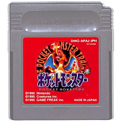 GB ポケットモンスター 赤 セーブ可（ソフトのみ）ポケモン 【中古