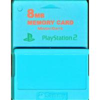 PS2 サミー製 メモリーカード（ブルー） 【8MB】 初期化済【中古】プレイステーション2 プレステ2 | ゲームス ヤフー店